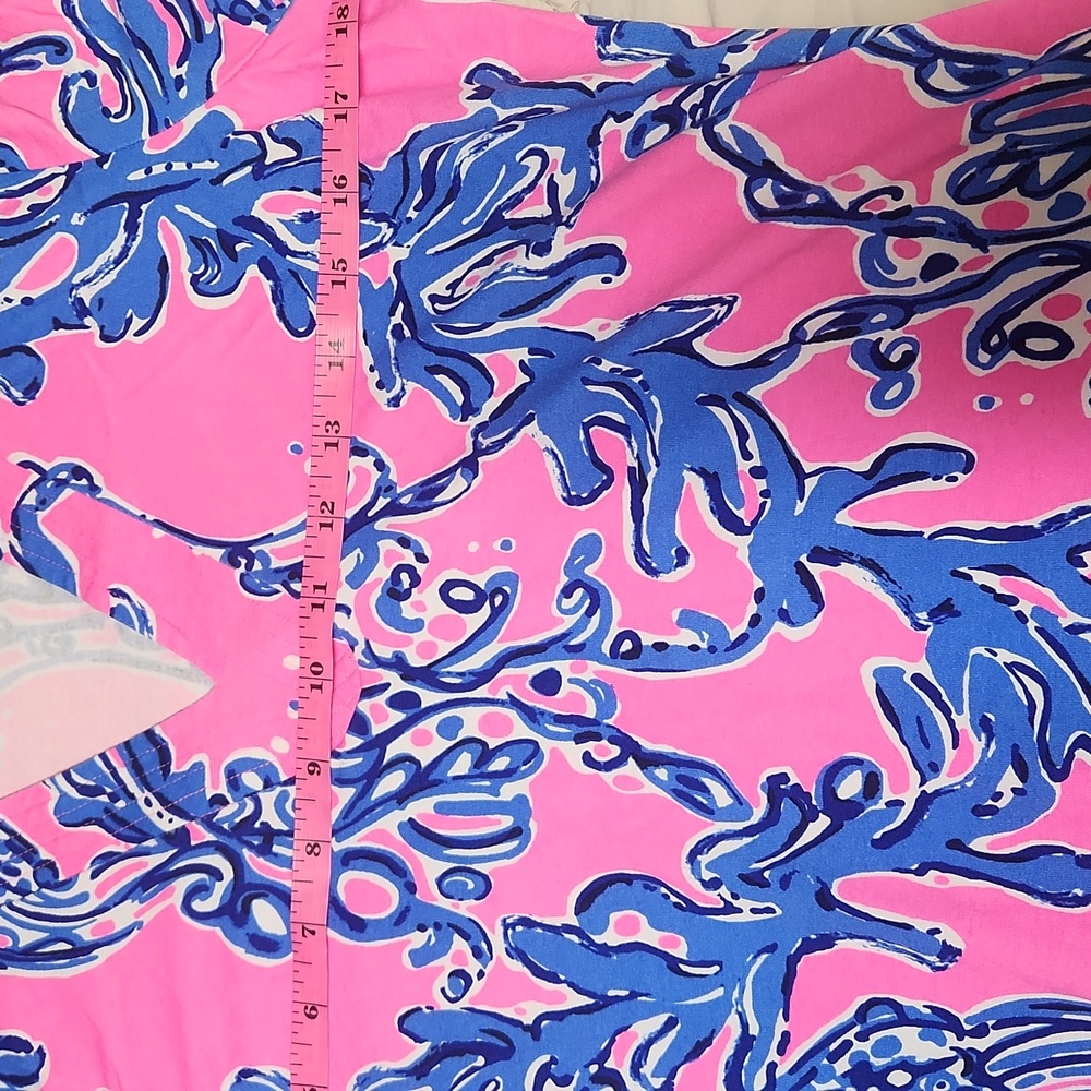 Lilly Pulitzer Pink and Blue Tunic, Size Small - Picture 8 of 10